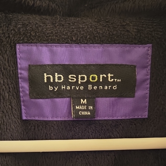 Harve Benard Women's Purple Ski Jacket with White and Teal Accents - Picture 2 of 6